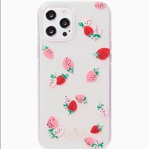 Kate spade staci strawberry iPhone 12 Pro case